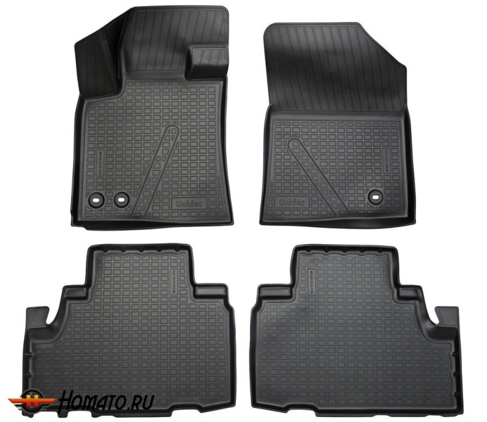 Коврики Changan CS75 Plus 2 2023+ | полиуретановые, черные, Norplast