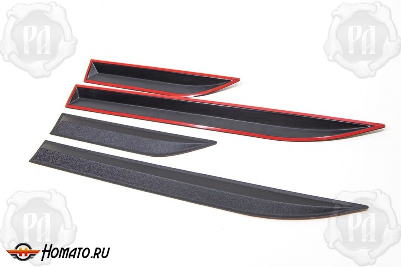 Молдинги на двери Belgee X50 | шагрень