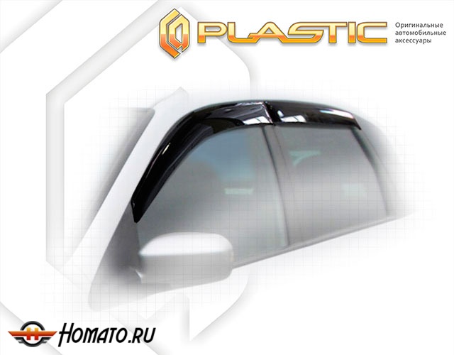 Дефлекторы ветровики Honda Civic 7 хэтчбэк 2000-2005 (EU1-EU4, EP3)