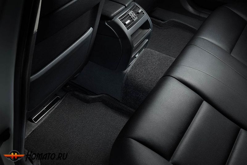 3D коврики Belgee X80 PHEV | Премиум | ворсовые | черные | Seintex