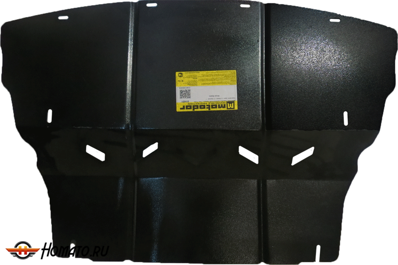 Защита картера Nissan Skyline 2001-2004 | двигатель + КПП, 2 мм, сталь | MOTODOR | 01451