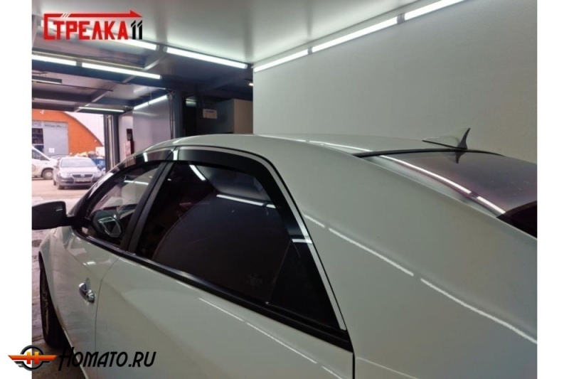 Дефлекторы Киа Церато 2 2009-2013 | премиум, плоские, 2D