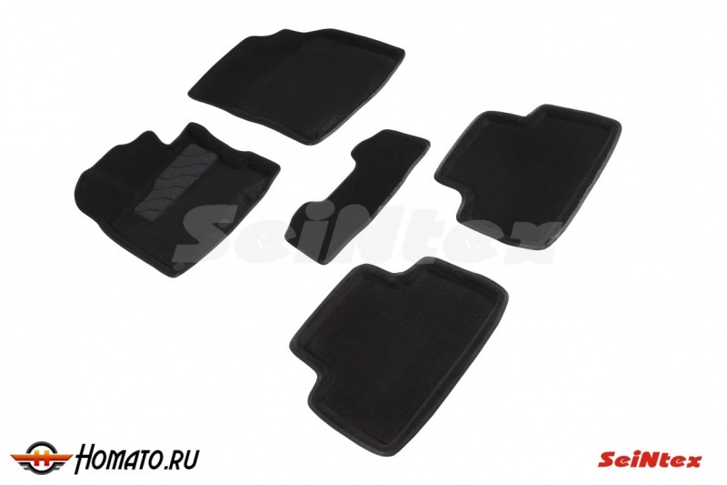 3D коврики Nissan Qashqai II 2014-/2019- | Премиум | Seintex