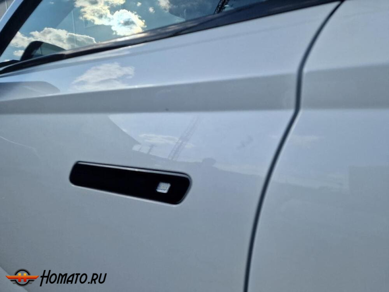 Накладки на ручки дверей для Haval F7x 2 2024+ | 4 штуки, декор