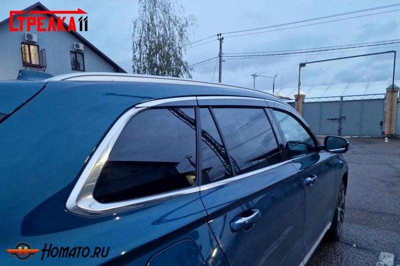 Дефлекторы Volga K50 | премиум, плоские, 2D