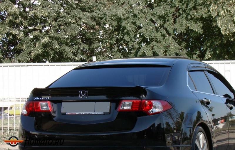 Спойлер-козырек на стекло для Honda Accord 8 (2008-2013) | широкий