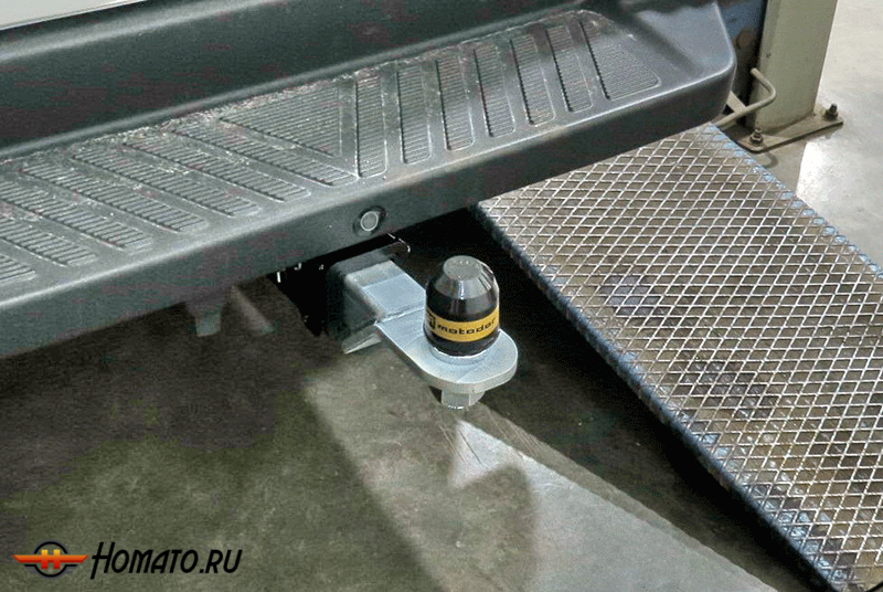 Фаркоп Dongfeng K32 2023- | шар E - быстросъемный под квадрат, нагрузка 75/1500 | MOTODOR | 98604-E