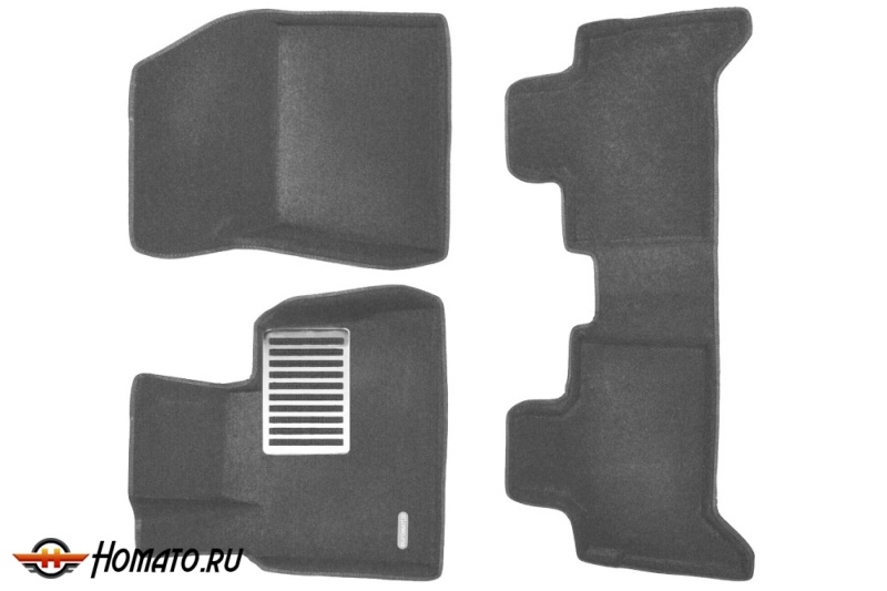 3D коврики для BMW X5 E53 2000-2006 | LUX: 5 слоев
