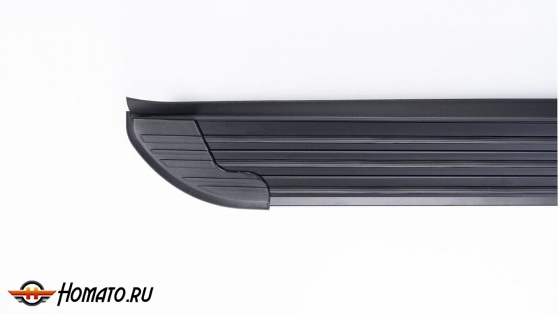 Пороги подножки Belgee X50 | алюминиевые или нержавеющие