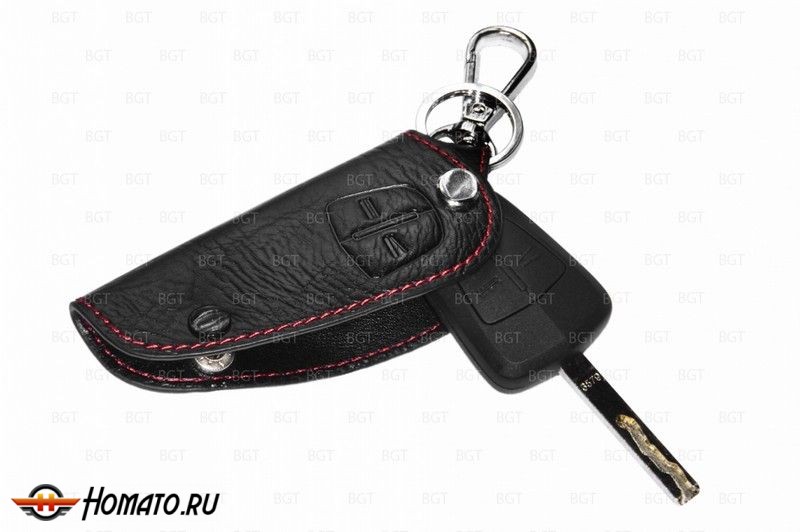 Брелок «кожаный чехол» для ключа Opel Astra H Corsa D «2006-»