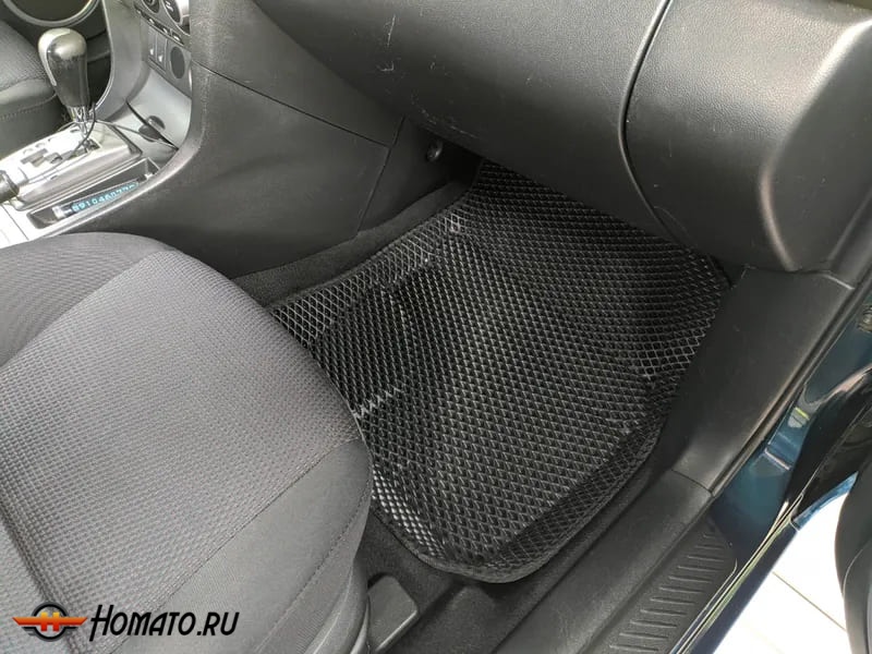 Коврики ЕВА 3д с бортами Toyota Corolla 2019- | черные