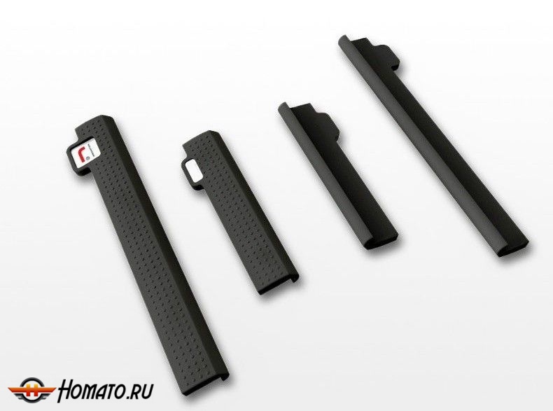 Защита дверей R-STICK «универсальная», черная, комплект.