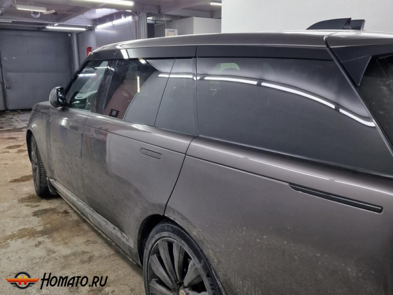 Дефлекторы Range Rover 5 2022+ (L460) LONG | из 6 частей, премиум, плоские, 2D