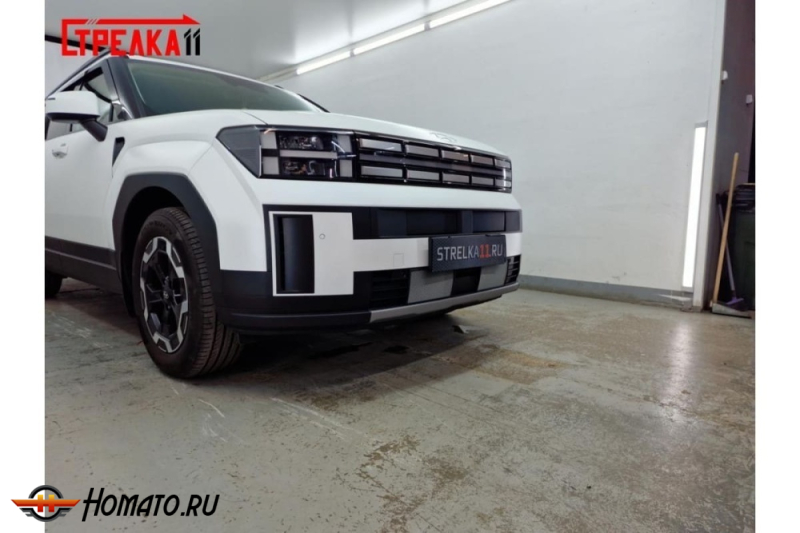 Защита радиатора для Hyundai Santa Fe 5 (MX5) 2024+ | Стандарт
