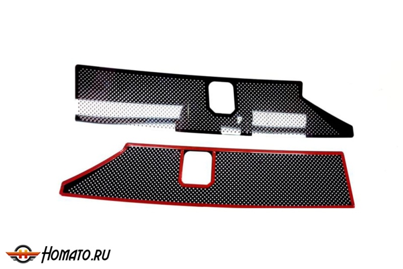 Накладки на воздухозаборники перед лобовым стеклом для Jetour T2 | 2 штуки