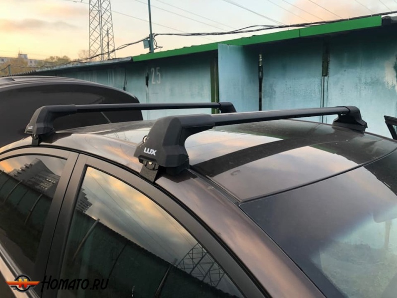 Багажник на крышу Chevrolet Lacetti (2004-2013) ХЭТЧБЕК | за дверной проем | LUX СITY