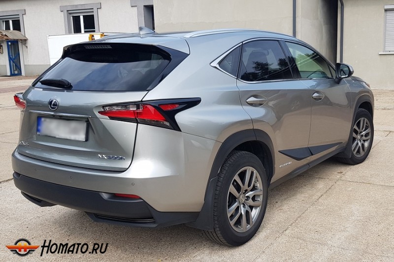 Боковые молдинги на двери для Lexus NX 2014+/2017+ | Rider F-58