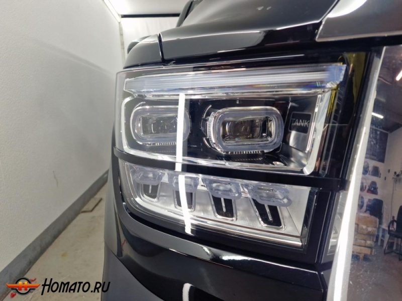 Накладки на фары для Танк 500 | 2 штуки, декор