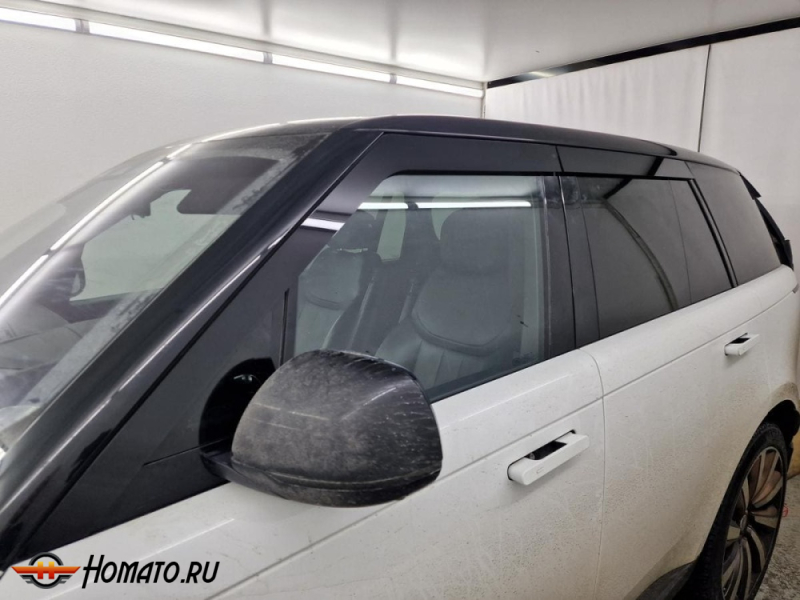 Дефлекторы Range Rover 5 2022+ | из 4 частей, премиум, плоские, 2D