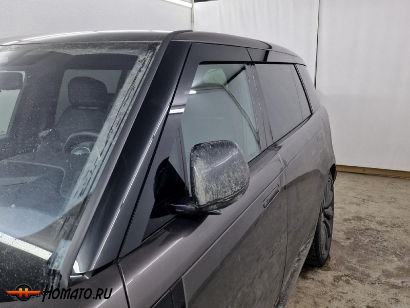 Дефлекторы Range Rover 5 2022+ (L460) LONG | из 6 частей, премиум, плоские, 2D
