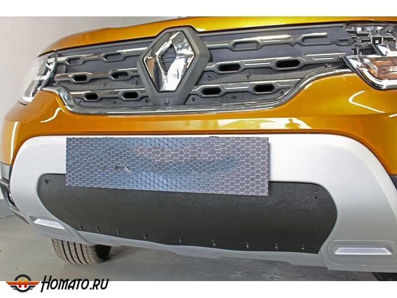 Зимняя защита радиатора Renault Duster 2 2021+ | на стяжках