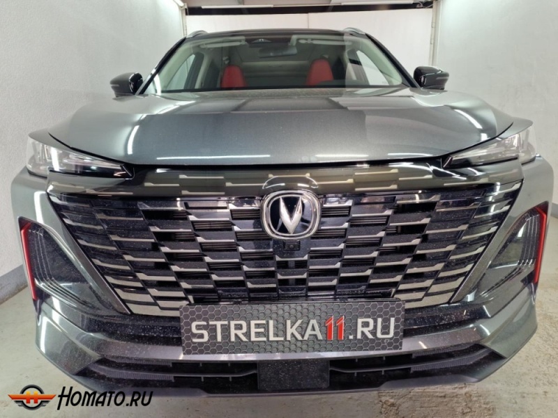 Накладки на фары для Changan Uni S | 2 штуки, декор