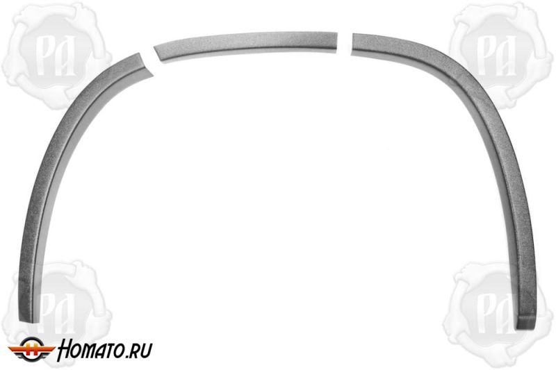 Накладки на колесные арки Peugeot Boxer (250) 2007-2014 | шагрень