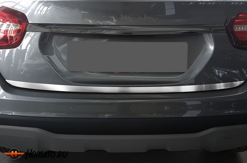 Накладка на кромку крышки багажника для Ford S-Max 2006-2015 | матовая нержавейка