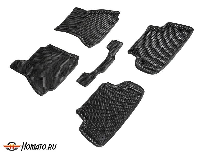 3D EVA коврики с бортами Audi A4 (B9) 2015-2019 | Премиум