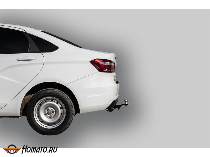 Фаркоп LADA VESTA (седан, универсал) 2015-2022 | шар E - под квадрат - быстросъемный | Лидер Плюс | T-VAZ-41E