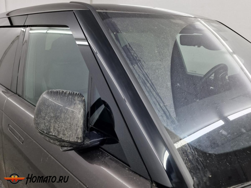 Дефлекторы Range Rover 5 2022+ (L460) LONG | из 6 частей, премиум, плоские, 2D