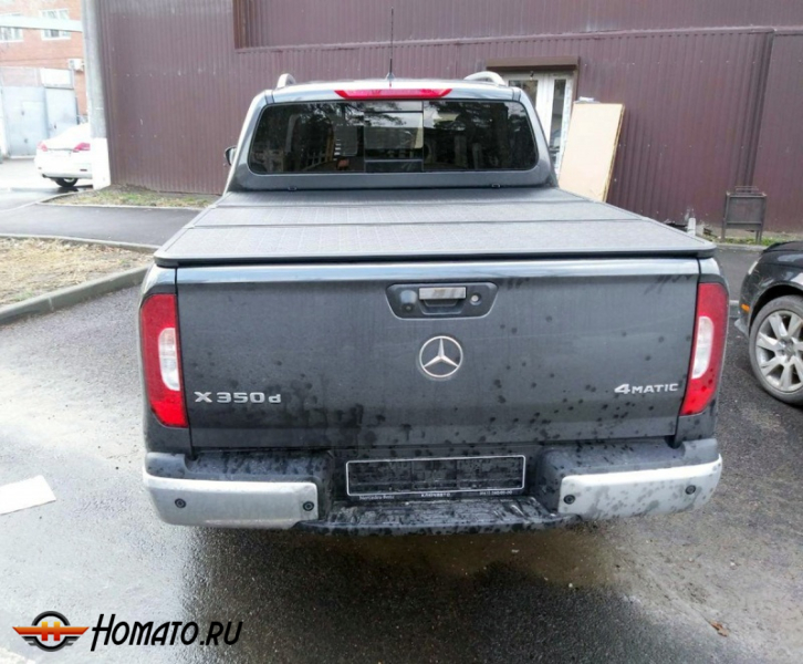 Крышка кузова Foton Tunland G7 2023+ | короткий кузов | H3, 3 секции, алюминий