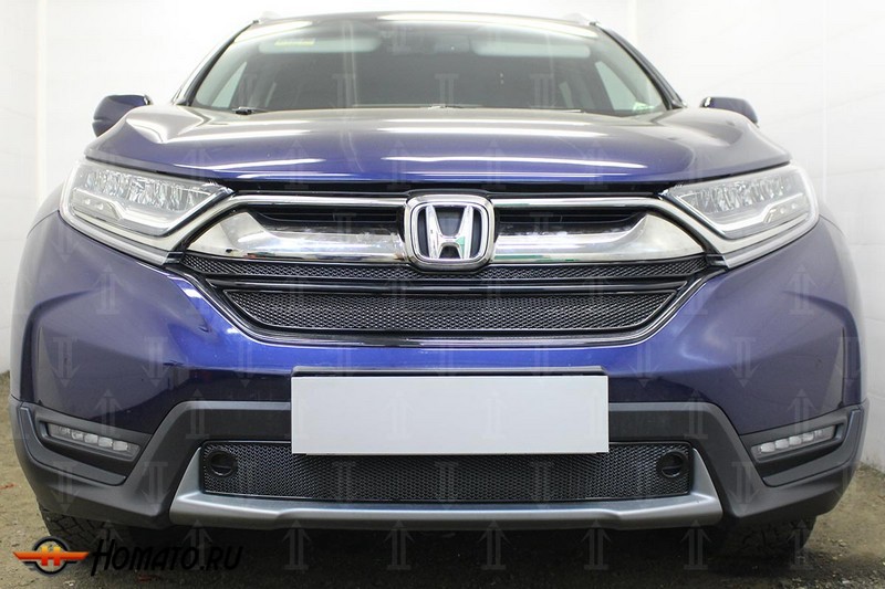 Защита радиатора для Honda CR-V 5 2017+ | Премиум