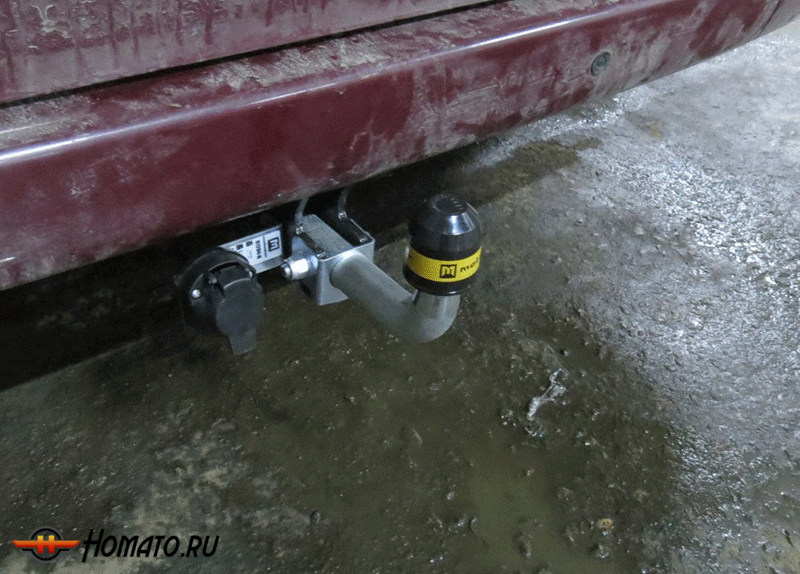 Фаркоп Mercedes-benz Viano 2003-2009 | шар A - оцинкованный, нагрузка 100/1850 | MOTODOR | 91204-A