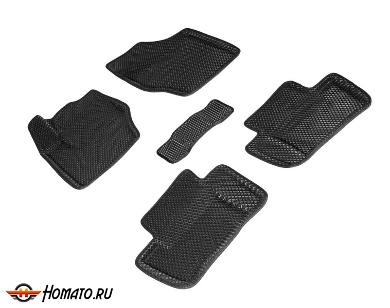 3D EVA коврики с бортами Citroen C4 II седан 2008+ | Премиум