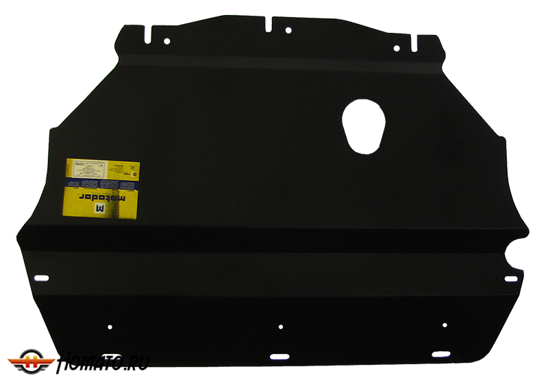 Защита картера Volkswagen Tiguan 2007-2011 | двигатель + КПП, 3 мм, сталь | MOTODOR | 12705