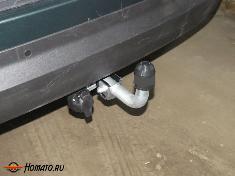 Фаркоп Volkswagen Tiguan 2011-2016 | шар A - оцинкованный, нагрузка 100/2000 | ZincaR | ZV101A