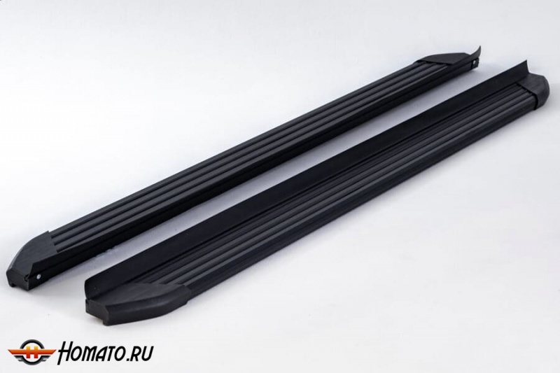 Пороги подножки Mitsubishi L200 2007-2016 | алюминиевые или нержавеющие