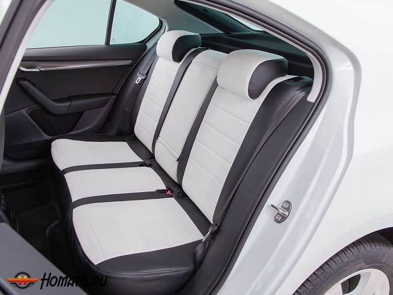 Чехлы на сиденья Kia Sportage 3 2010-2015 | экокожа, Seintex