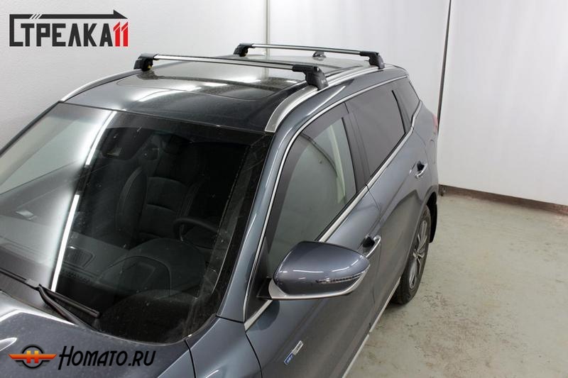 Дефлекторы Belgee X70 | премиум, плоские, 2D