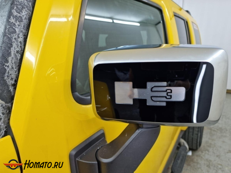 Накладки на зеркала для Hummer H3 | 2 штуки, декор