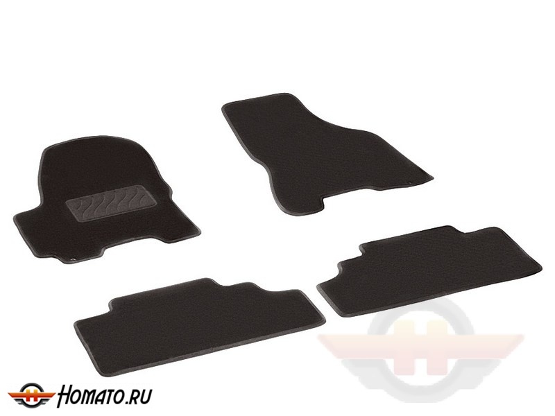 Коврики KIA Sportage 2 2004-2010 | Люкс, ворсовые, Seintex