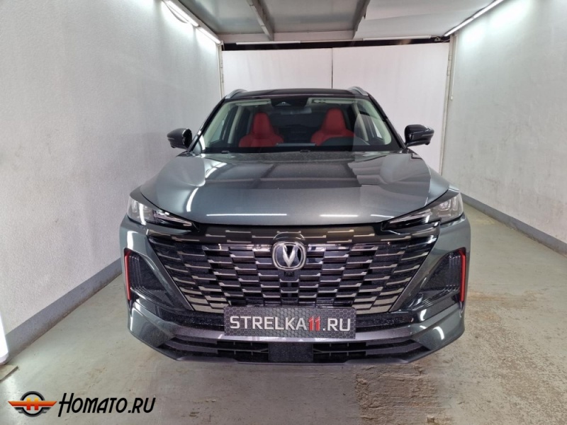 Накладки на фары для Changan CS55 Plus 2022+ | 2 штуки, декор