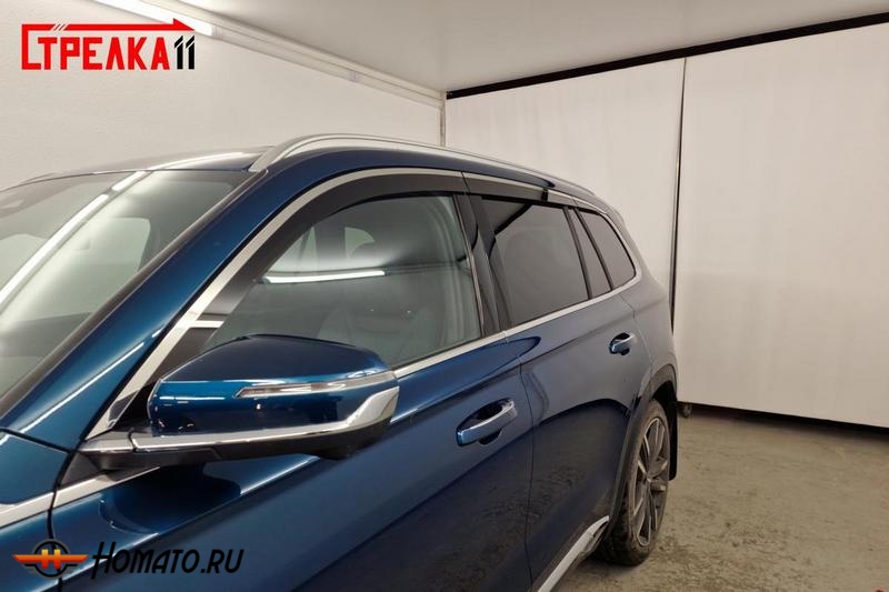 Дефлекторы Volga K50 | премиум, плоские, 2D