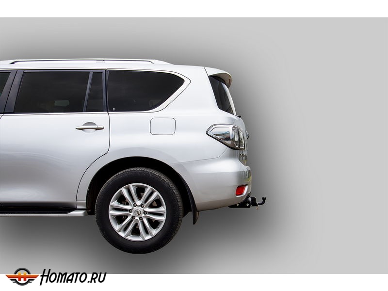 Фаркоп NISSAN PATROL (Y62) 2010- | шар F - кованый | Лидер Плюс | N124-F