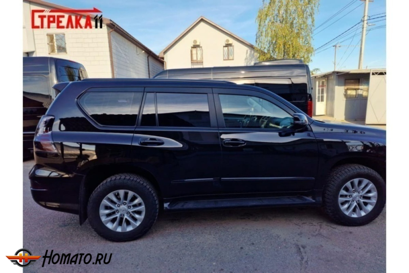 Дефлекторы Lexus GX 460 2010-2022 | из 6 частей, премиум, плоские, 2D
