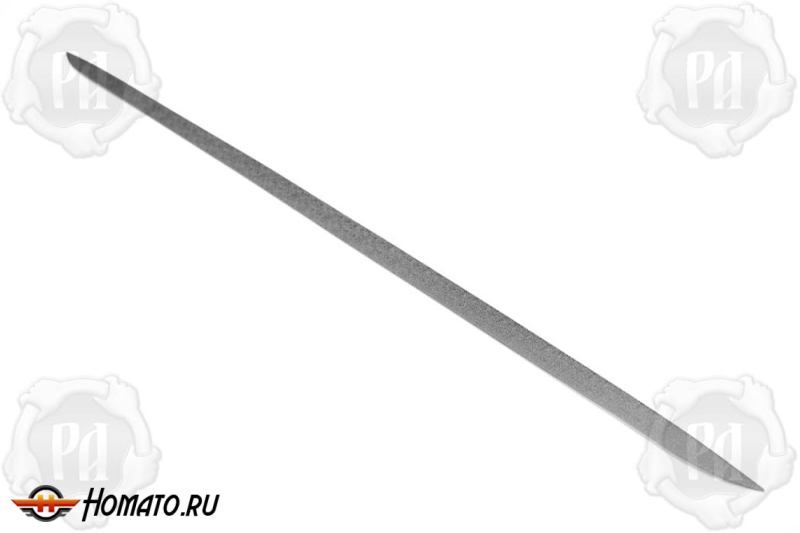 Накладка на кромку крышки багажника для Лисян Л6 2024+ | шагрень, со скотчем 3M