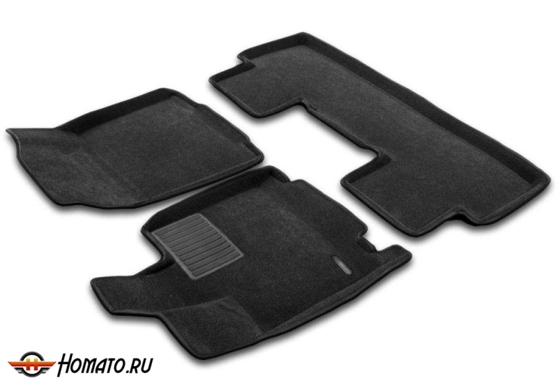 3D коврики для Seres M7 / AITO M7 2023+ | BUSINESS: 4 слоя