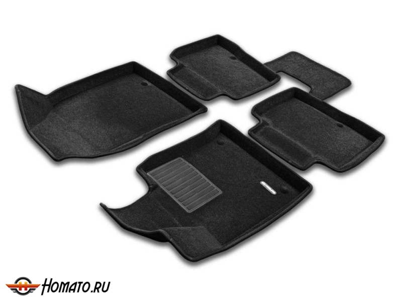 3D коврики для KGM Torres | BUSINESS: 4 слоя