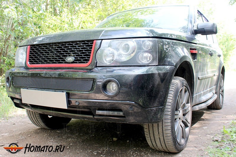 Защита радиатора для Range Rover Sport (2005-2009) дорестайл | Премиум